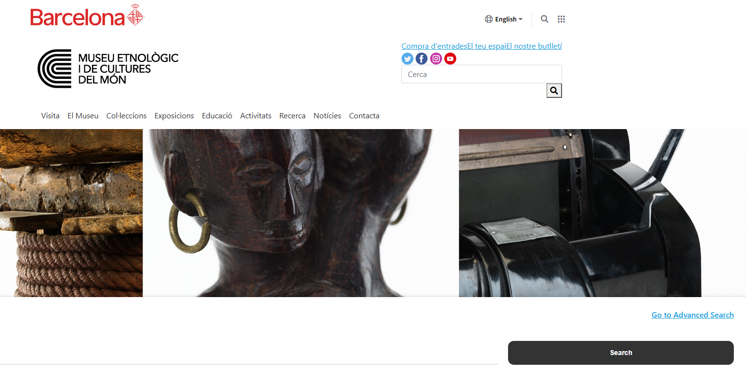 Preview of the Mon's online collection page